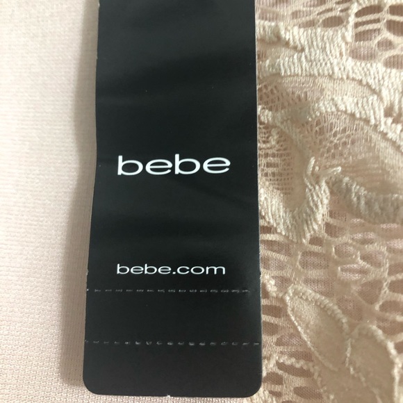 bebe lace ponte midi dress size s - Picture 3 of 5